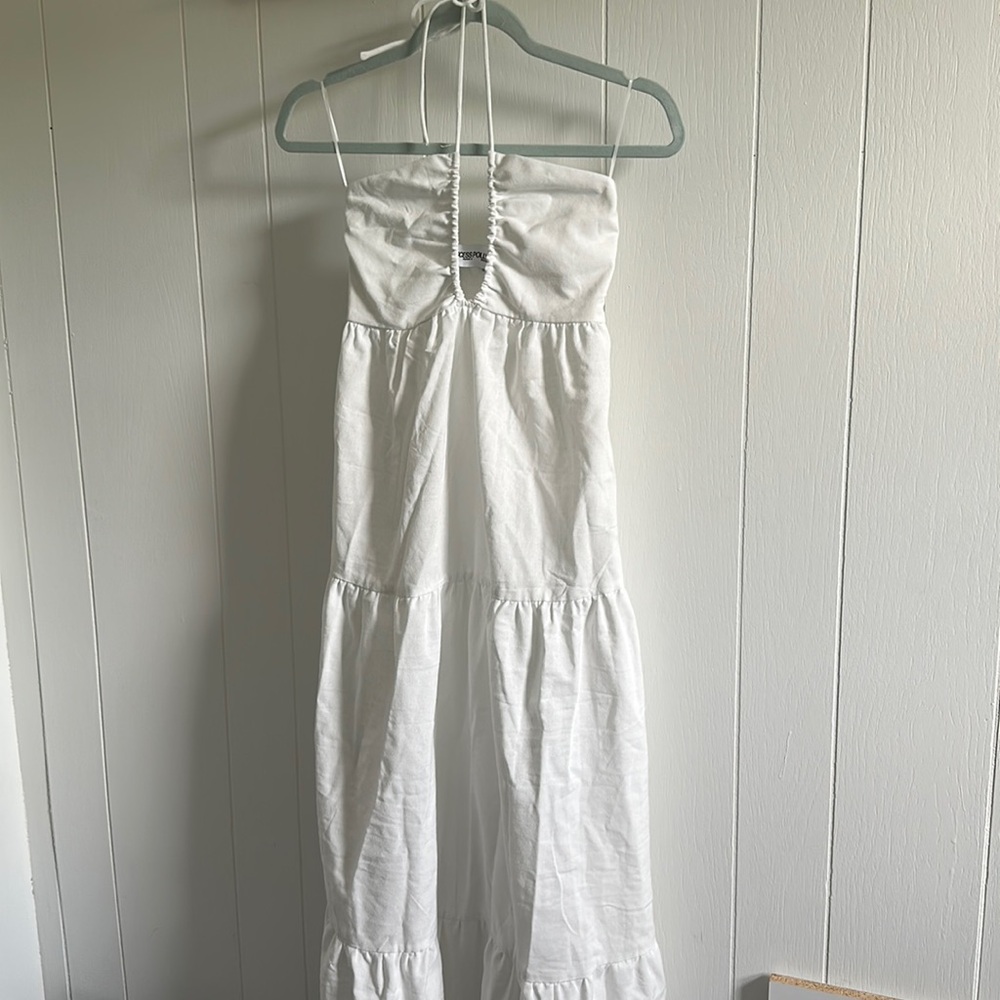 Princess Polly White Maxi Dress